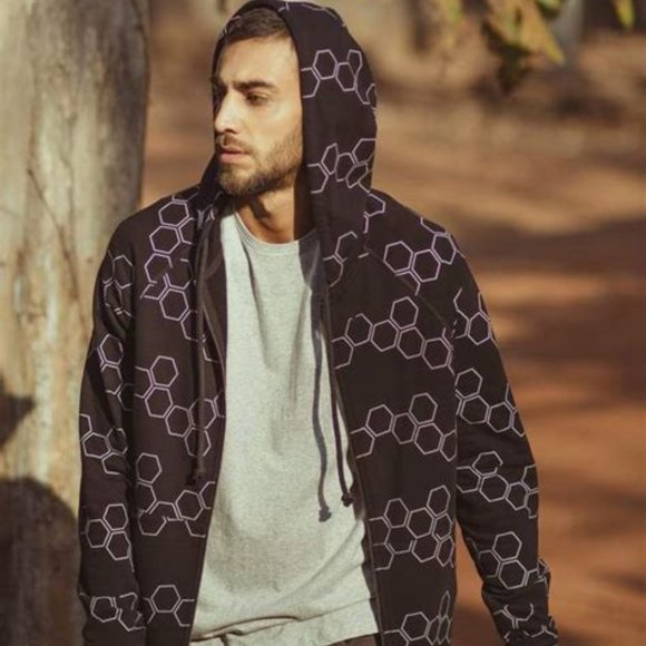 No Nasties Draco Zipper Hoody - Picture 1 of 4